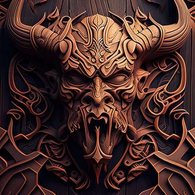 3D model Diablo 3 game (STL)